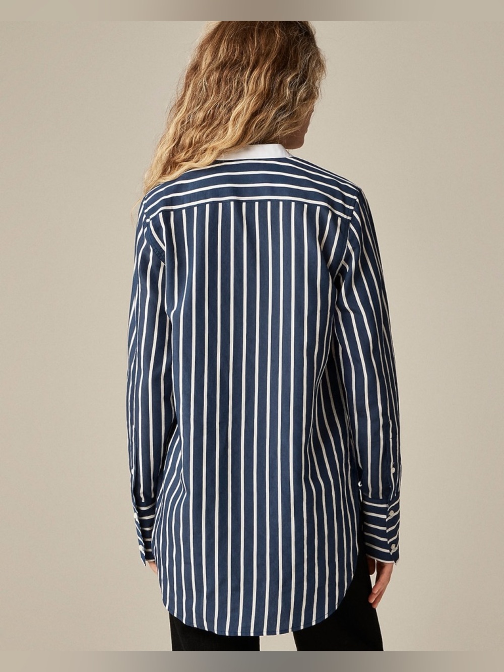 J.Crew Tuxedo-Bib Button-up Shirt in Stripe - Picture 3 of 10